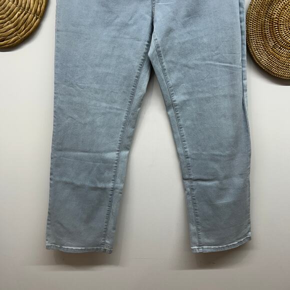 NEW Marc New York High Rise Wide Leg Jeans Plus Size 16 Rhinestone High Waist - Picture 4 of 7